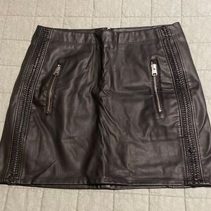 Leather Skirt